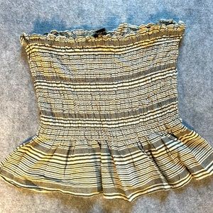 American Eagle tube top, size S, striped, good condition